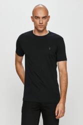 AllSaints - T-shirt Tonic SS Crew - fekete M - answear - 11 990 Ft