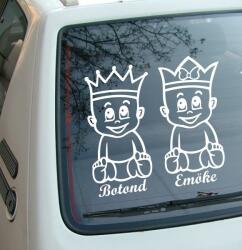 Autómatrica, Baba a kocsiban Királykás ikrek fiú-lány