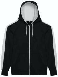 Just Hoods Hanorac pentru barbati Sports AWJH066, jet black/arctic white (awjh066jbl/awh)