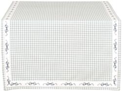 Clayre & Eef Fata de masa bumbac mov deschis Bow 50*140 cm (CCBDL64) Fata de masa