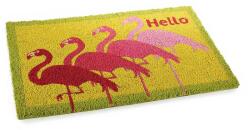 Decorer Covoras intrare casa antiderapant fibre cocos cauciuc Flamingo Hello 60 cm x 40 cm (A58.06.93A) - decorer