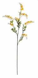 Bizzotto Set 12 flori artificiale galbene verzi Vinca 75 cm (0172172) - decorer