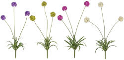 Bizzotto Set 12 flori artificiale multicolore Pom Pon 50 cm (0171638) - decorer