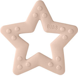 BIBS BIBS- Jucarie de dentitie in forma de steluta, Blush (3000244) - drool