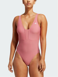 Adidas Női fürdőruha Iconisea 3-Stripes Swimsuit IB9243 Rózsaszín Fitted Fit (Iconisea 3-Stripes Swimsuit IB9243)