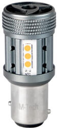 m-tech Bec LED, P21 5W, BAY15d, 12-24V, CANBUS, Rosu (LB853R-01B)