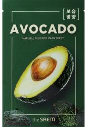 The Saem Mască din țesătură pentru față cu extract de avocado - The Saem Natural Avocado Mask Sheet 21 ml Masca de fata