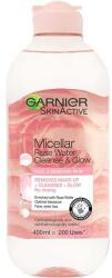 Garnier Apă micelară pentru ten plictisitor și sensibil - Garnier Skin Active Micellar Rose Water Cleanse & Glow 400 ml
