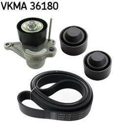 SKF Set curea transmisie cu caneluri SKF VKMA 36180 (VKMA 36180) - automobilus