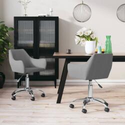 vidaXL 2 buc gri deschis 330937