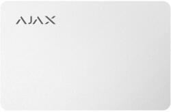 Ajax Systems Pass beléptető kártya fehér 10 db (AJ-PA-10-WH)