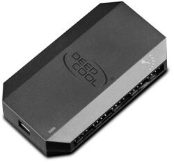 Deepcool Ventilátor tápkábel elosztó - FH-10 (10 db 4pin, SATA) (FH-10) - smart-otthon