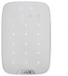 AJAX Keypad Plus - Vezeték nélküli érintésvezérelt kezelő panel, RFID olvasóval (26078.83.WH1)
