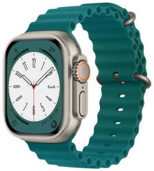 Matrix Curea Ceas Smartwatch Pentru Apple Watch 1/2/3/4/5/6/7/8/SE/SE 2 (38/40/41mm), Matrix, Verde (MWBTB)