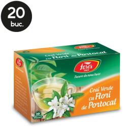 Fares Ceai verde cu flori de portocal 20 plicuri