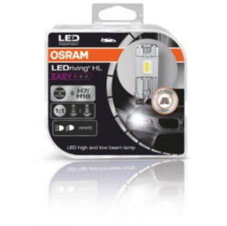OSRAM Automotive LED lámpa , égő , autó izzó , fényszóró , 2 db-os csomag , H7/H18 , 16 Watt , hideg fehér , Plug&Play , OSRAM LEDriving HL Easy (64210DWESY2-2HB)