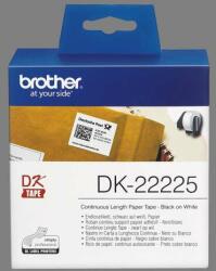 Brother DK-22225 etichetă cu bandă continuă 38mm x 30, 48m autoadezivă Alb DK22225 (DK22225)