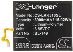 Utángyártott LG Li-polymer 3900mAh BL-T49