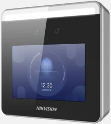 Hikvision Terminal access control cu face recognition Hikvision DS-K1T331, alerta de purtare a mastilor de protectie pe fata, capacitate pana la maxim 1000 de imagini faciale, 1500 carduri( cu conectare a unui 