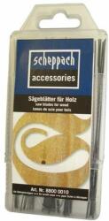 SCHEPPACH Fűrészlap készlet dekopírfűrészhez, 5 x 12 db 88000010 (88000010)
