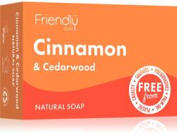 Friendly Soap Natural Soap Cinnamon & Cedarwood săpun natural 95 g