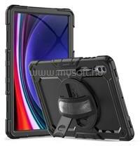 Haffner Tech-Protect TP604184 Samsung X900/X906/X910/X916B Galaxy Tab S8 Ultra / S9 Ultra 14.6 ütésálló fekete tablet tok + üveg (TP604184) (TP604184)