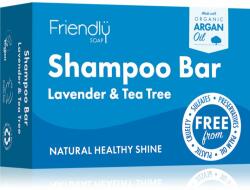 Friendly Soap Natural Shampoo Bar Lavender and Tea Tree természetes szappan hajra 95 g