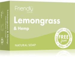 Friendly Soap Natural Soap Lemongrass & Hemp săpun natural 95 g