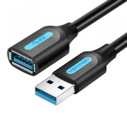 Vention USB 3.0 hosszabító kábel 1m fekete (CBHBF)