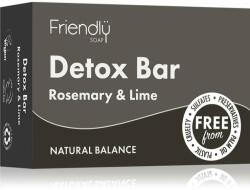Friendly Soap Detox Bar Rosemary & Lime săpun natural 95 g