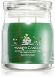 Yankee Candle Shimmering Christmas Tree lumânare parfumată Signature 368 g