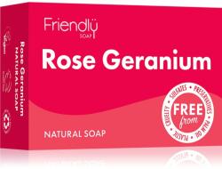 Friendly Soap Natural Soap Rose Geranium săpun natural 95 g