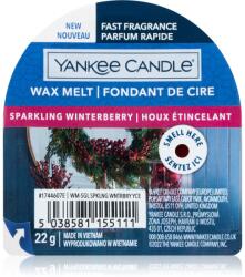 Yankee Candle Sparkling Winterberry ceară pentru aromatizator Signature 22 g