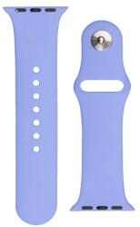 gigapack Apple Watch Series 9 41mm pótszíj (egyedi méret, szilikon, állítható, fém kapocs) lila (GP-142746)