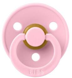 BIBS Suzeta Colour Latex, Tetina Rotunda, 6 Luni +, Baby Pink (200234C)