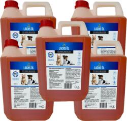 Lab-v LAB V Ulei de somon pentru câini și pisici 5000 ml x 5