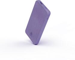 Hama Baterie externa Fabric 10, 10000mAh, 1x USB Tip A, 1x USB Tip C, Paisley Purple (00201659) - vexio