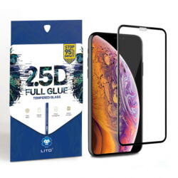 LITO Folie pentru iPhone 15 Pro - Lito 2.5D FullGlue Glass - Black (KF2315509)