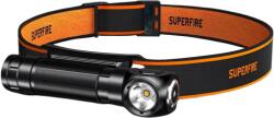 SUPERFIRE Lanternă frontală Supfire TH04 LED 5W, USB-C, Li-ion