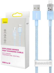 Baseus Fast Charging cable USB-A to Lightning Explorer Series 2m, 2.4A (blue) (31847) - 24mag