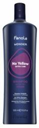 Fanola Wonder No Yellow Extra Care Shampoo șampon pentru neutralizarea nuanțelor de galben 1000 ml