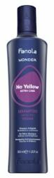 Fanola Wonder No Yellow Extra Care Shampoo șampon pentru neutralizarea nuanțelor de galben 350 ml
