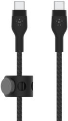Belkin Cablu de date Belkin Pro Flex, USB-C - USB-C, 2m, Black (CAB011BT2MBK)