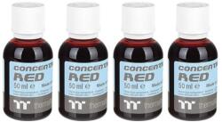Thermaltake Premium Concentrate vízhűtés folyadékfestő - 4 palackos szett - piros (CL-W163-OS00RE-A)