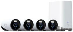 eufy Kit supraveghere video wired EUFY Cam E330 (Professional), 4K, AI, Supraveghere 24/7, HomeBase 3 + 4 camere video, Alb (E8600323)