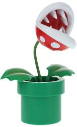 Super Mario Éjszakai lámpa gyerekeknek, Mini Piranh Plant, 18 cm, Többszínű (PP7448NNV2)