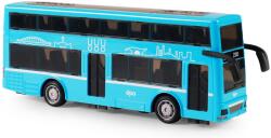 Rappa Jucărie pentru copii Rappa - Autobuz cu două etaje, 19 cm, albastru (217621)