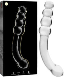 IBIZA Nebula Model 14 Dildo Borosilicate Glass 18.5x3cm Clear Dildo