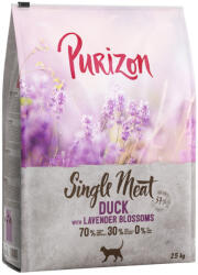 Purizon Purizon Single Meat Rață cu flori de lavandă - 2, 5 kg