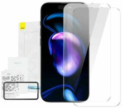 Baseus Crystal iPhone 14 Pro Max Üvegfólia, 0.3 mm (2 db) (SGBL100302)